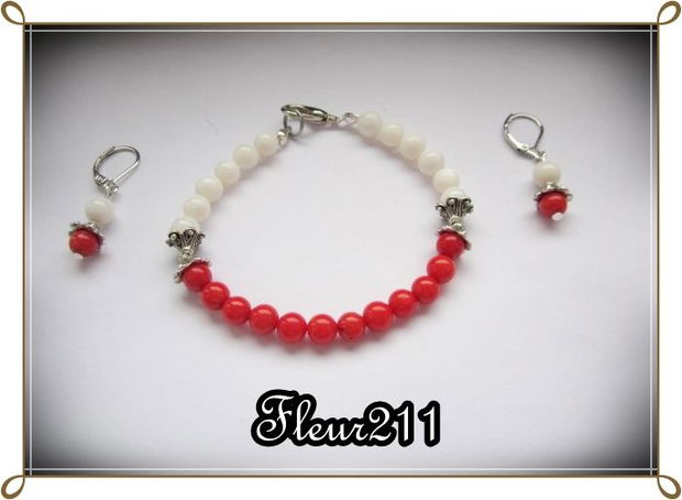 SET- CORAL ROSU SI SIDEF ALB