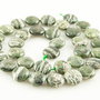 FM1091 Serpentinit banuti rotunzi de 12x6mm