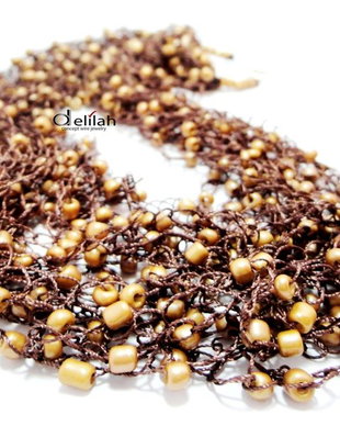 Colier “Brown Affinity”
