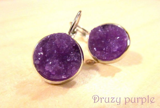 Cercei PURPLE DRUZY