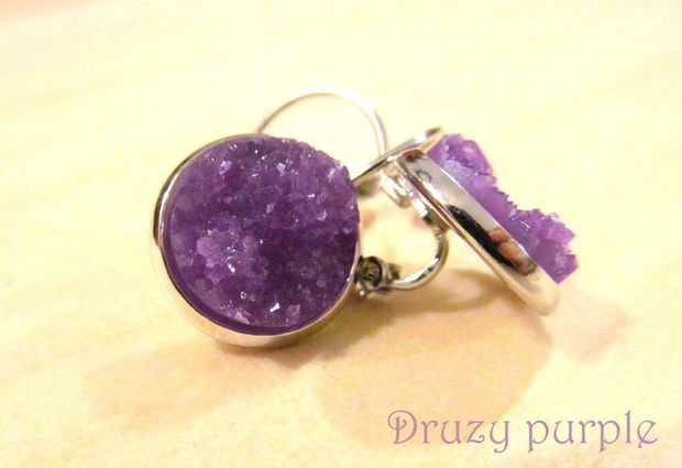 Cercei PURPLE DRUZY