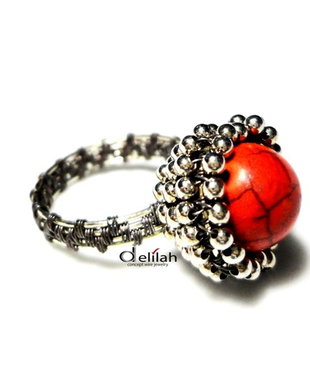 Red Wine Ring IN055