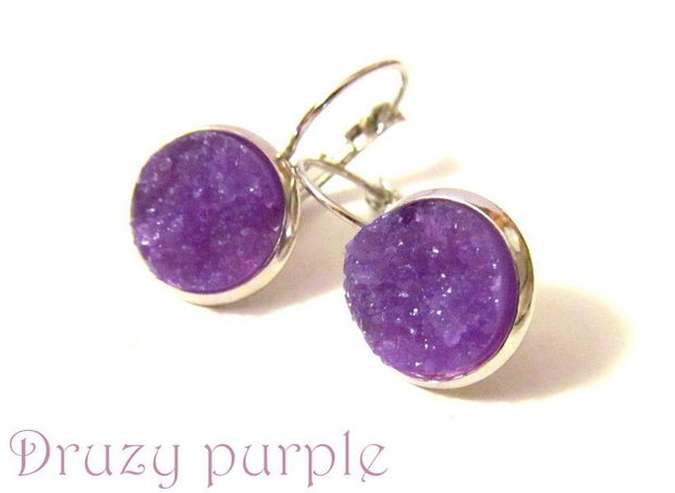 Cercei PURPLE DRUZY