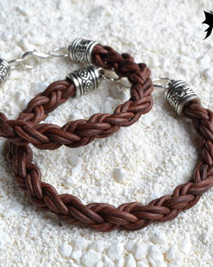 Set bratari piele ''El si ea''
