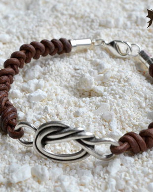 Bratara barbateasca ''Infinity''