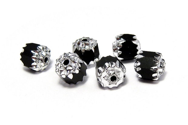 Margele Cathedral, 4 mm, negre
