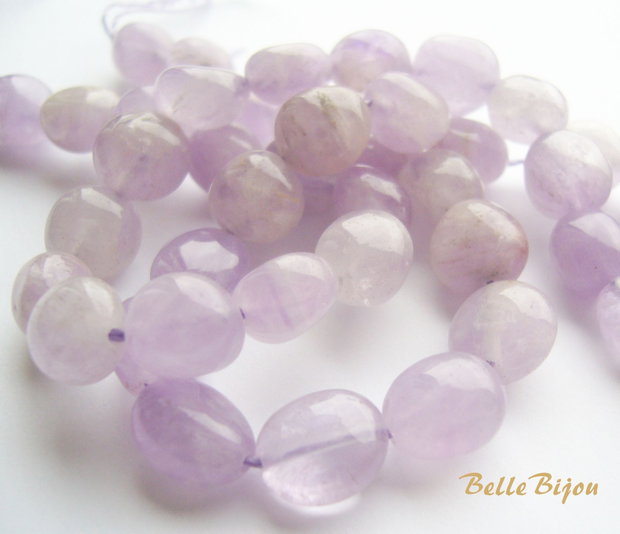 Lavander ametist nugget-uri rotunjite aprox 5-6x7-7.5x7.5-8 mm