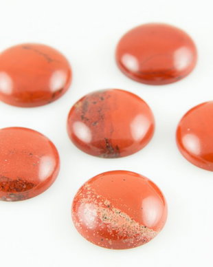 TJ1126 (1b) Cabochon jasp caramiziu 20-20.3mm