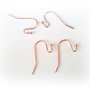 tortite cercei rose gold 20x15mm (1per) RG0045