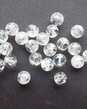 LPP624 - margele crackle 6 mm