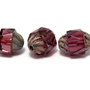 Margele din sticla, turbina, 10x8 mm, mov