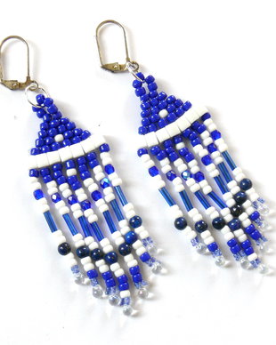 Cercei lapis lazuli