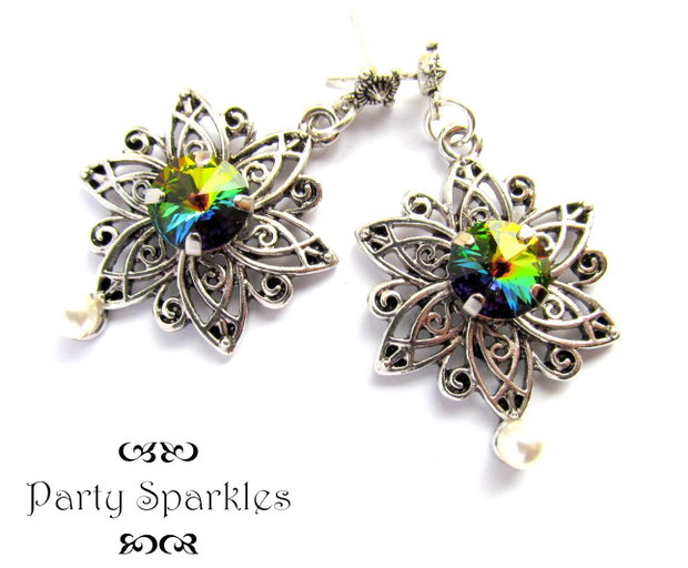Cercei candelabru PARTY SPARKLES