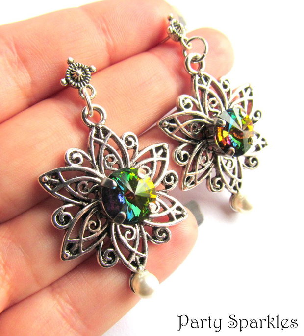 Cercei candelabru PARTY SPARKLES