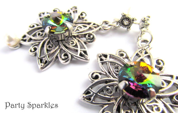 Cercei candelabru PARTY SPARKLES