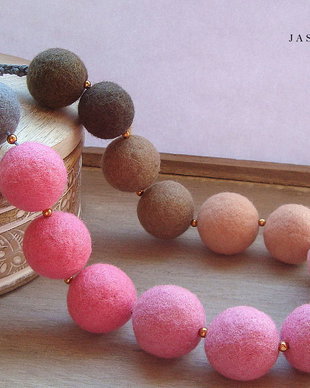 Colier "Joyful Pink"
