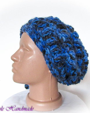 Blue Sky - caciula bascuta slouchy gumdrop hat