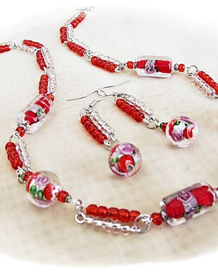 set 469 - rosu-alb
