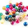 AG227 Agate multicolore fatetate 6mm
