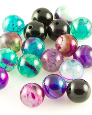 AG1131 Agate colorate 8mm