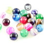 AG932 Agate multicolore fatetate 8mm