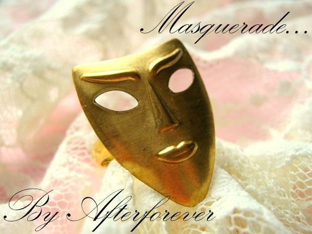 Inel vintage MASQUERADE 2.