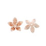 Element decorativ rose gold floare 13x13mm  (RG0056)