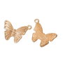 Charm rose gold fluturas 23x18mm RG0053