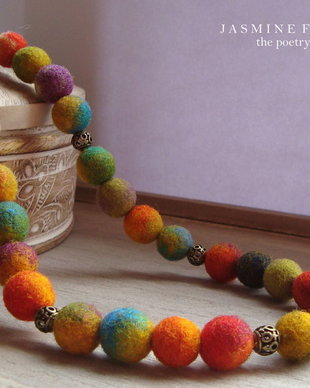Colier "Colorful Poetry"