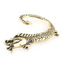 4950 - (1buc) Baza cercel catusa, ear cuff, soparla, bronz