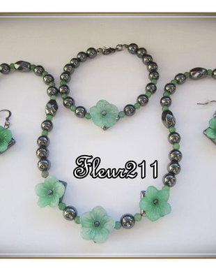 SET - HEMATIT SI JAD/AVENTURIN VERDE