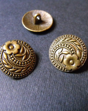 BUTON BRONZ - 17 MM