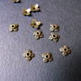 CAPACELE BRONZ - 6 MM ( 10 BUC.)