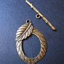 INCHIZATOARE BRONZ TOGGLE - 55 X 34 MM