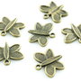 I029 Charms bronz fluturas 20x18mm