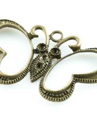S269 Pandantiv fluture bronz 32x55mm