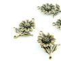 S749 Charms bronz floare 27x20mm
