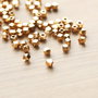 Distantier placat aur 18k ,3,4mmx3,4mm (GPLAK 077)