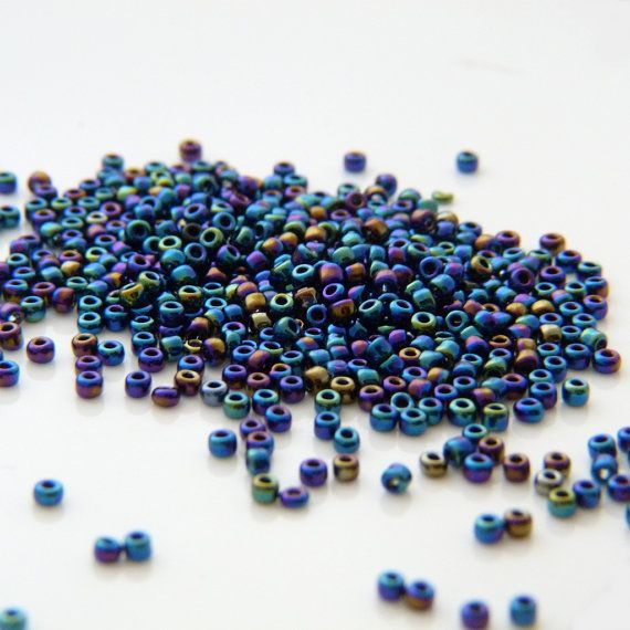 (60buc) margele nisip metalic iris 4mm  (DVLAK 012)