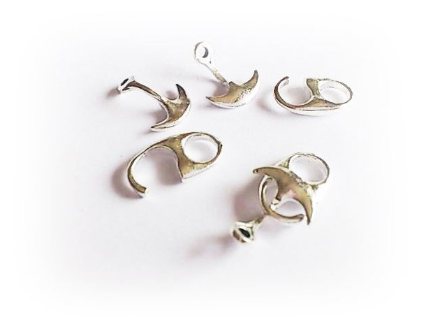 Inchizatoare set ,bratari piele 17x10mm (SALAK 22 )