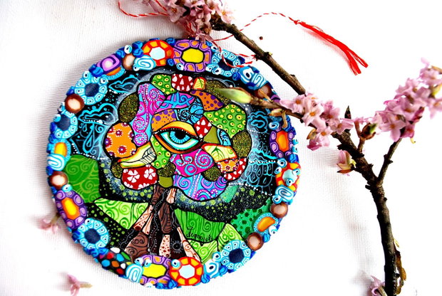 Martisor " Magic Tree of Life " from Goa Collection