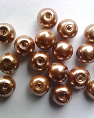 LPE819 - perle maro 8 mm