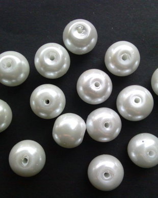 LPE1001 - perle albe 10 mm