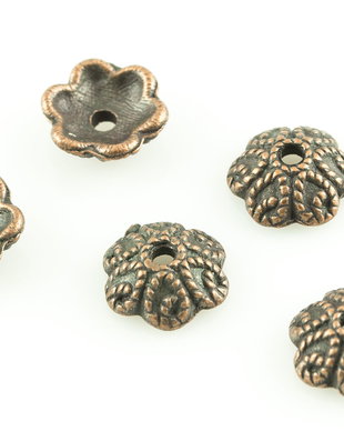 P385 Capacele cupru antichizat 10mm