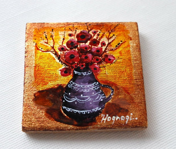 Martisor Magnet ( tablouri miniaturale )