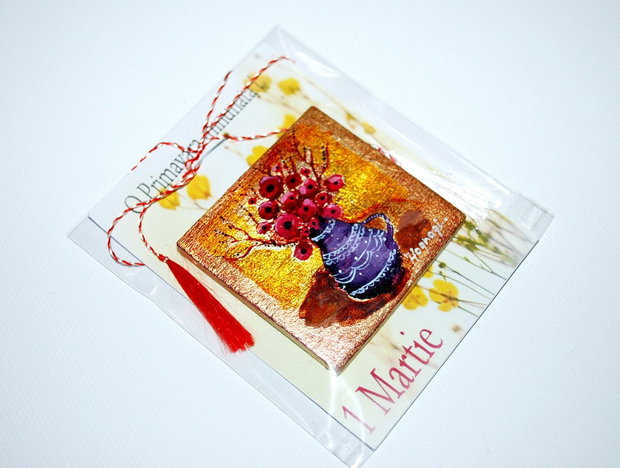 Martisor Magnet ( tablouri miniaturale )