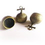 Capace / elemente decorative ghinda 25x20mm (BZLAK 43)