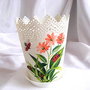 ghiveci flori decorat 23709