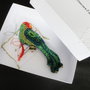 Martisor / Brosa Papagalul Amorez