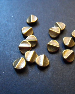 DISTANTIER BRONZ - 7 x 6 mm